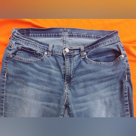 ✨AMAZING Fit✨ Signature By Levis Curvy Straight Jeans 34x28 - Picture 5 of 7